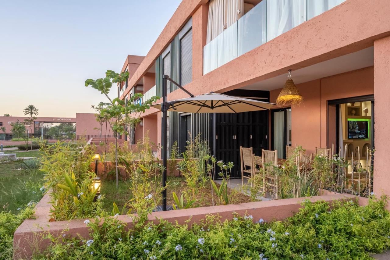 LDM Luxe appartement met zwembad in Marrakech Marrakesh Buitenkant foto