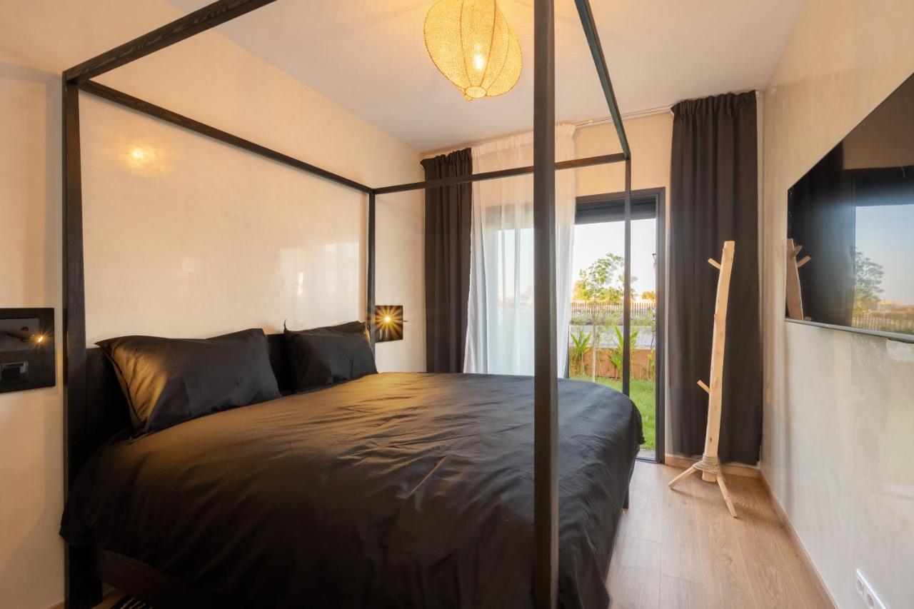 LDM Luxe appartement met zwembad in Marrakech Marrakesh Buitenkant foto