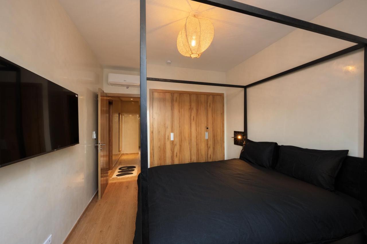 LDM Luxe appartement met zwembad in Marrakech Marrakesh Buitenkant foto