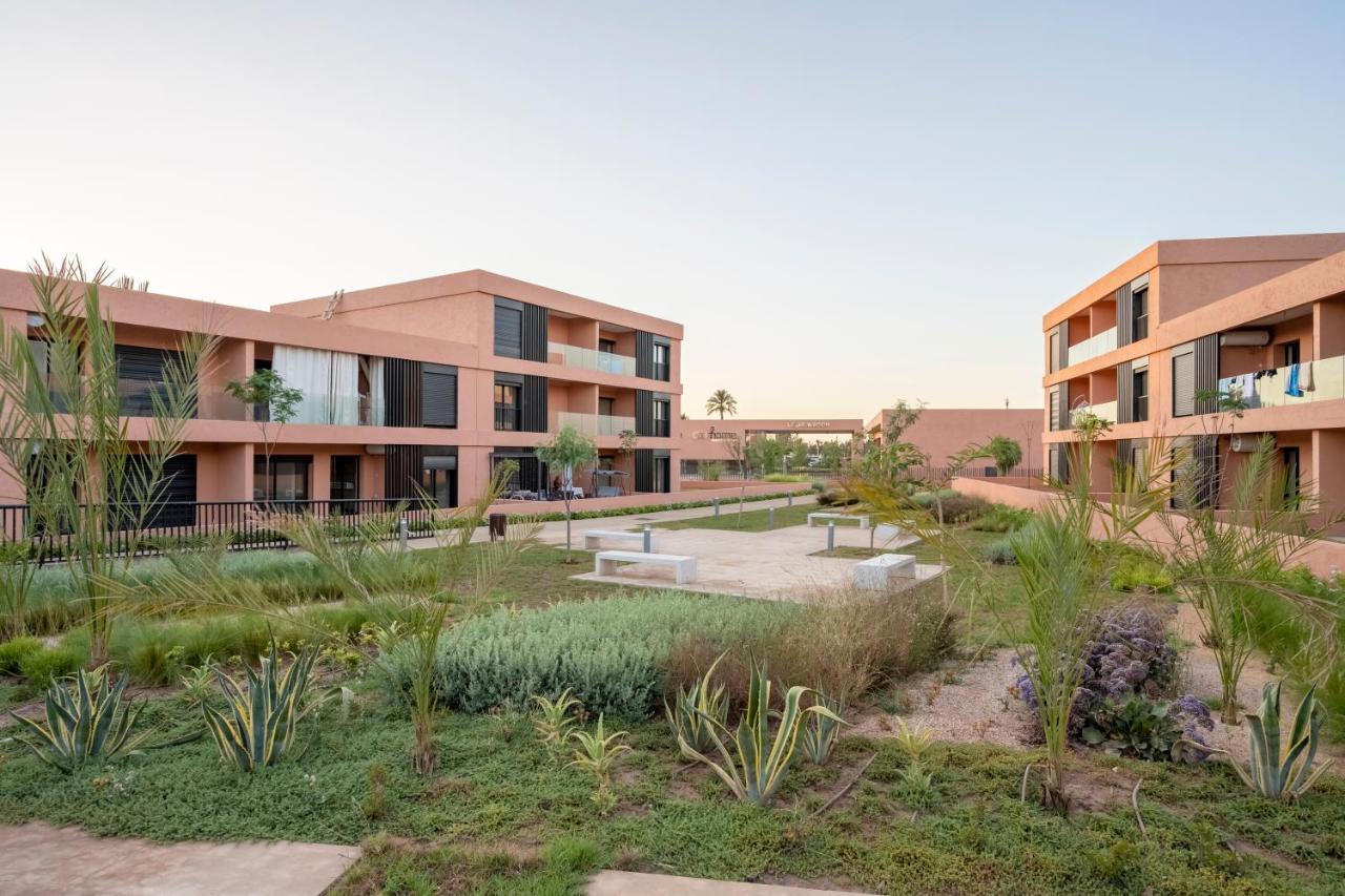 LDM Luxe appartement met zwembad in Marrakech Marrakesh Buitenkant foto