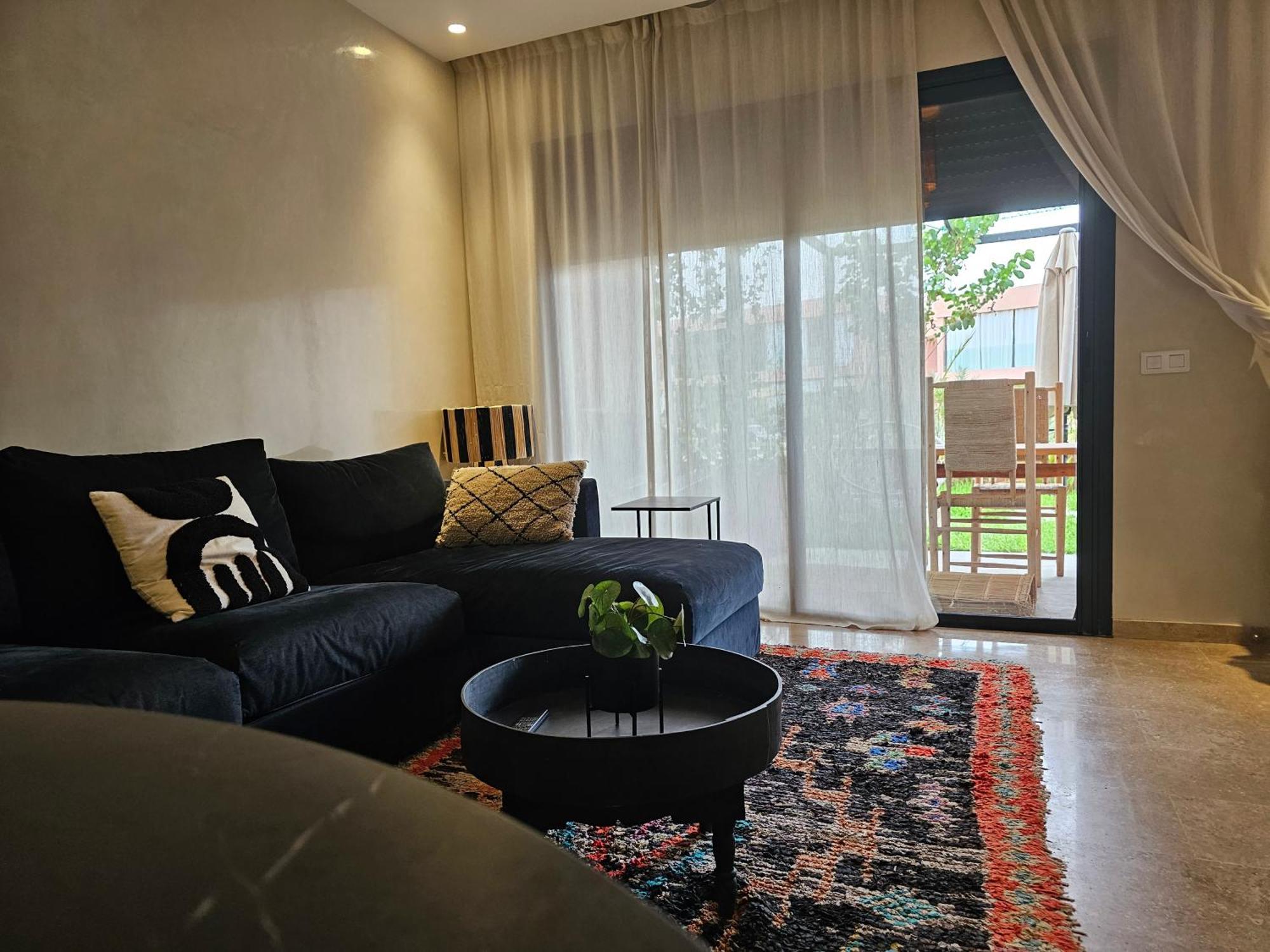 LDM Luxe appartement met zwembad in Marrakech Marrakesh Buitenkant foto
