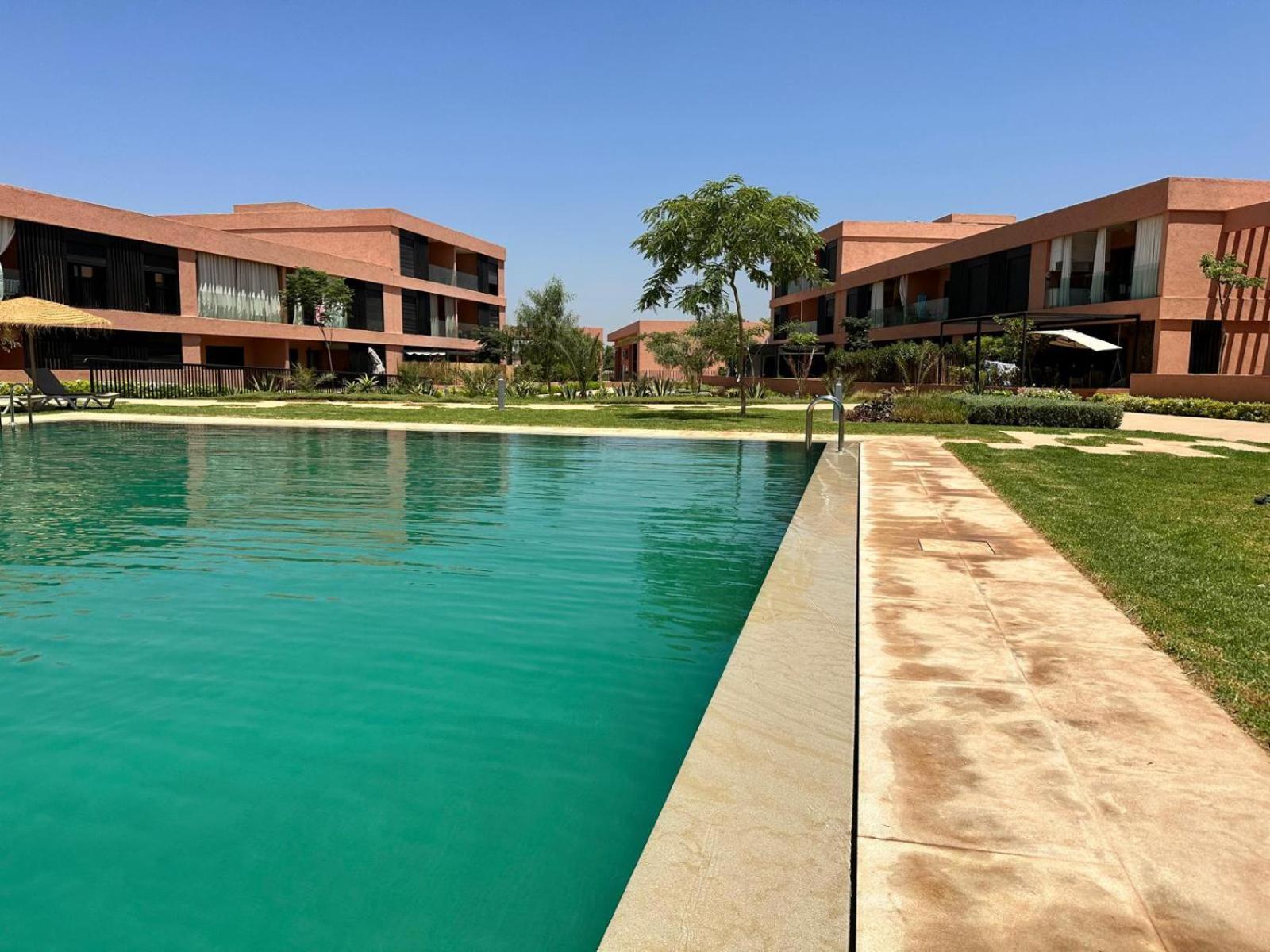 LDM Luxe appartement met zwembad in Marrakech Marrakesh Buitenkant foto